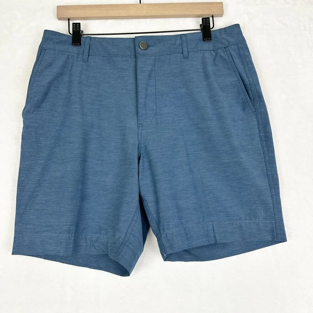 Faherty All Day Short Size 32 Blue 1.0 9